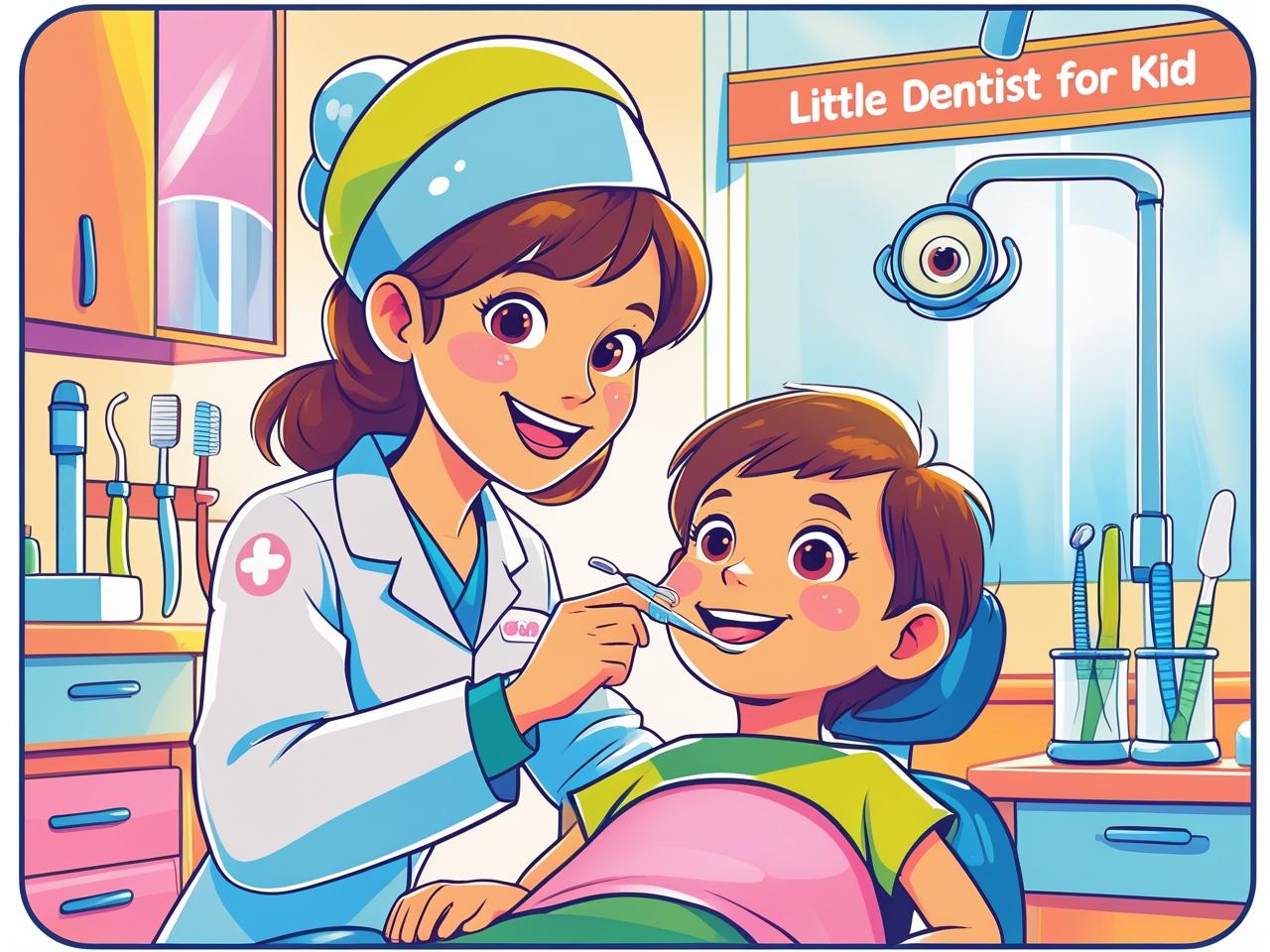 Little Dentist For Kid